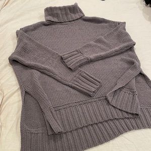 Oversized Turtleneck Sweater